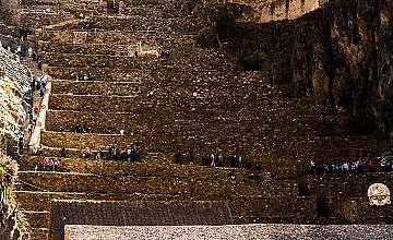 Ollantaytambo en Cusco: llamas en el Valle Sagrado durante el tour